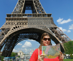 tourist in Paris
